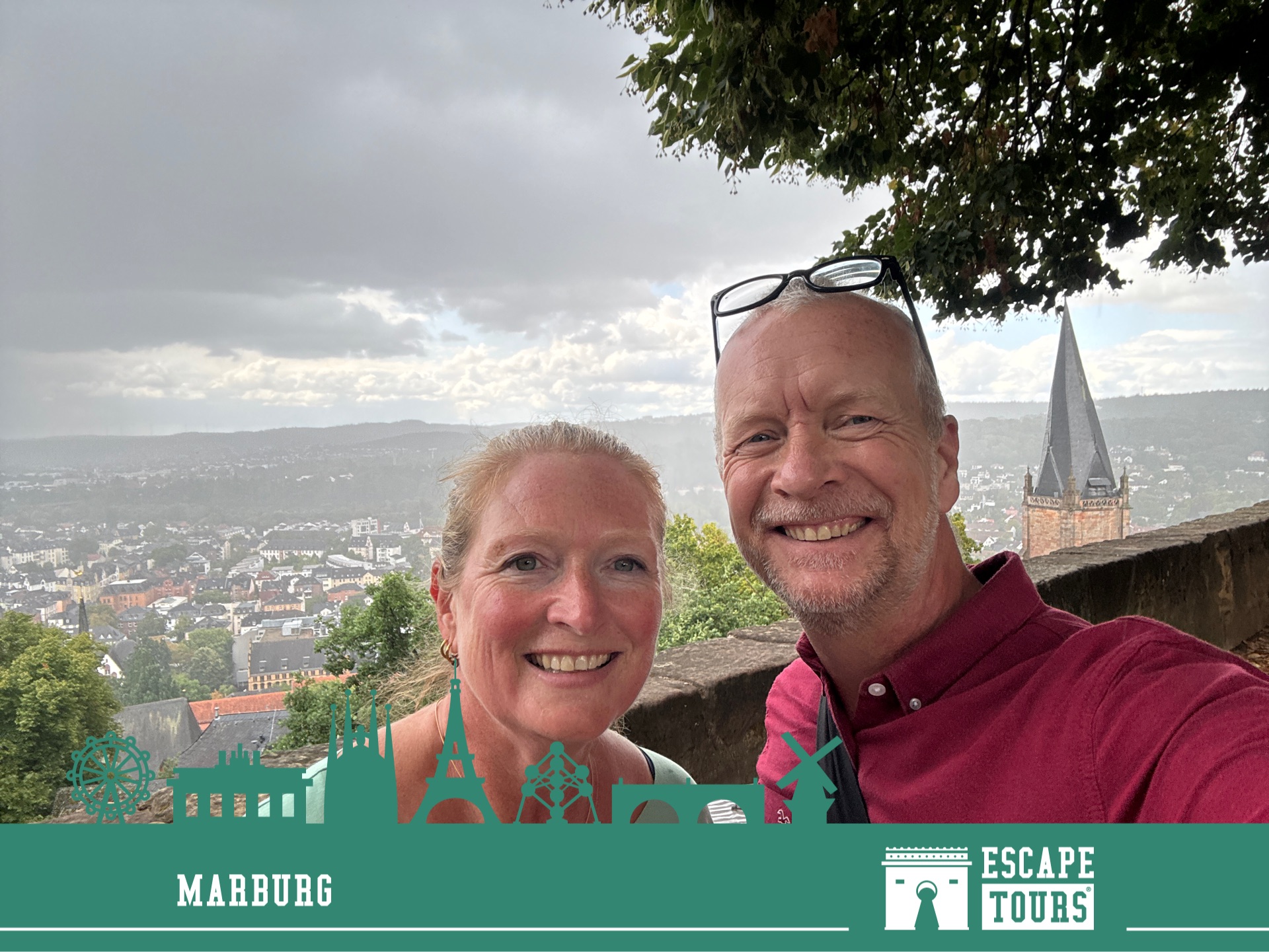 Teamfoto von Ruud und Claudine