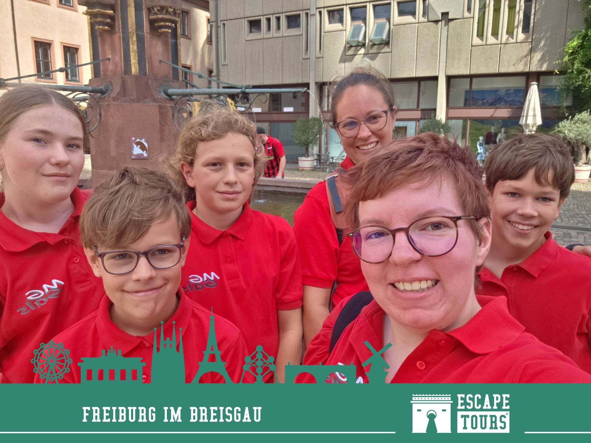 Teamfoto van Die Jungen