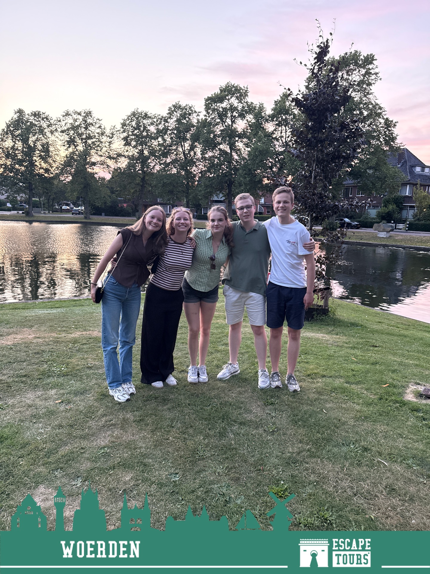 Teamfoto van Meel mafia