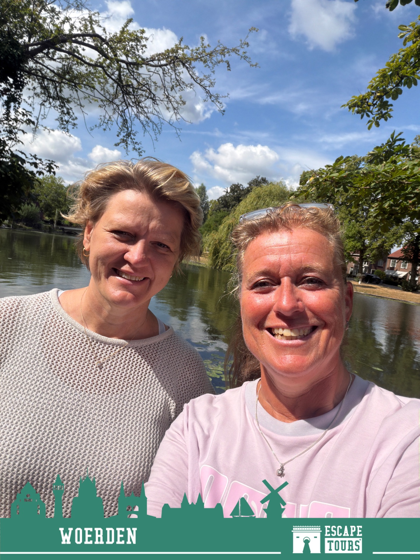Teamfoto van Girls on tour