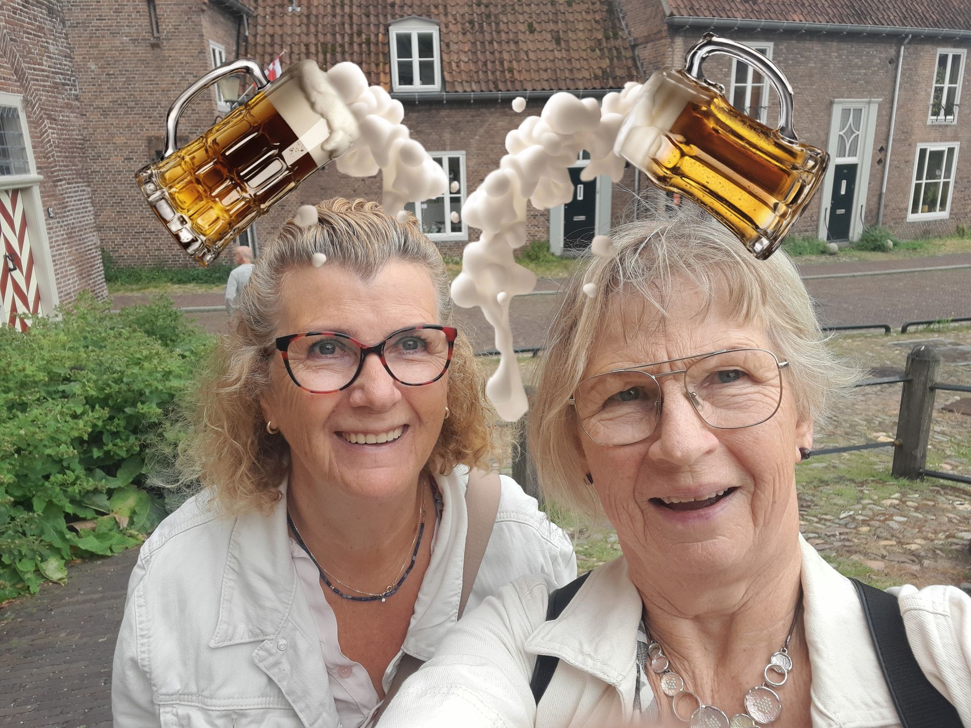 Foto van zusjes