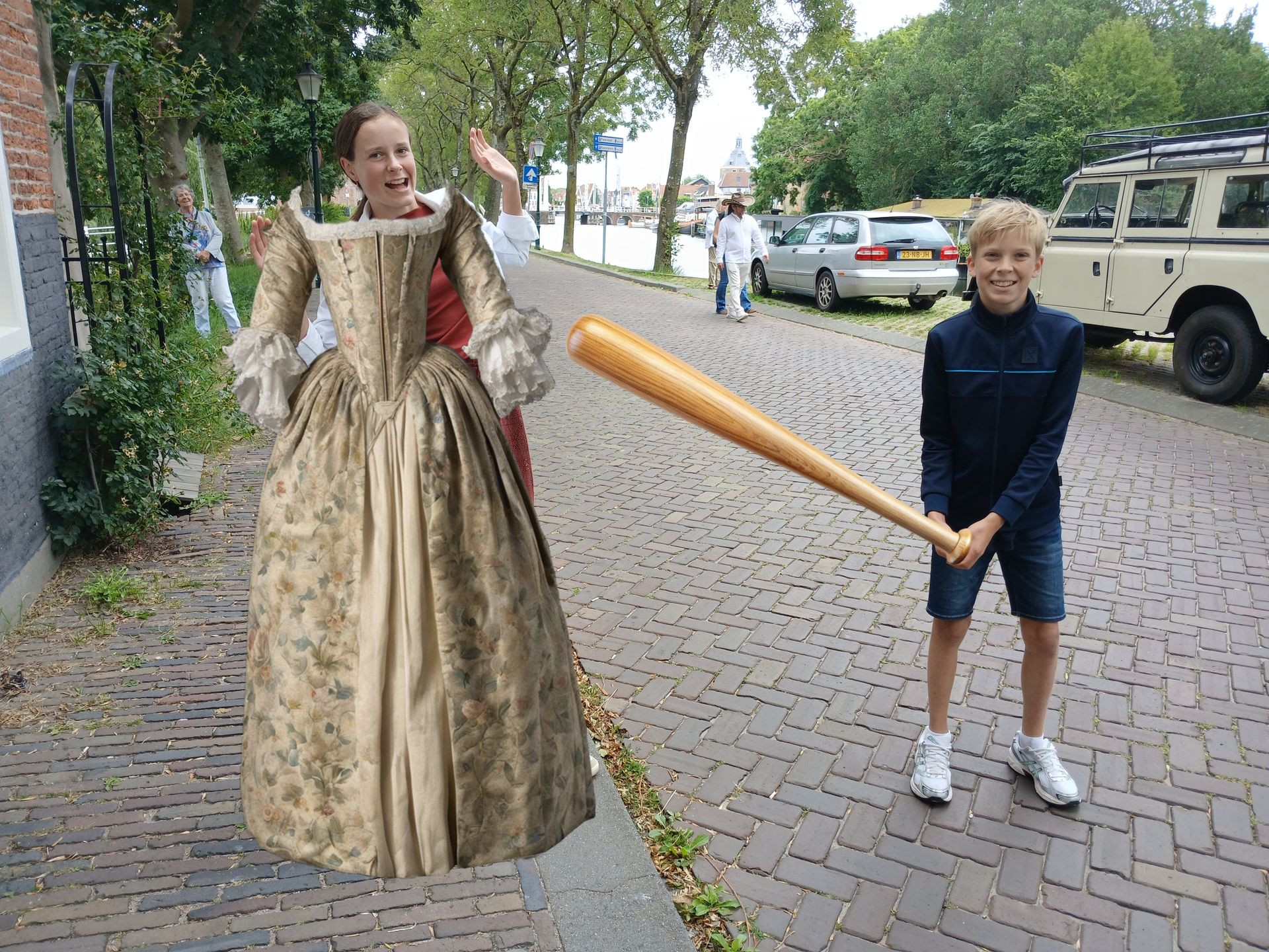 Teamfoto van De tijgers