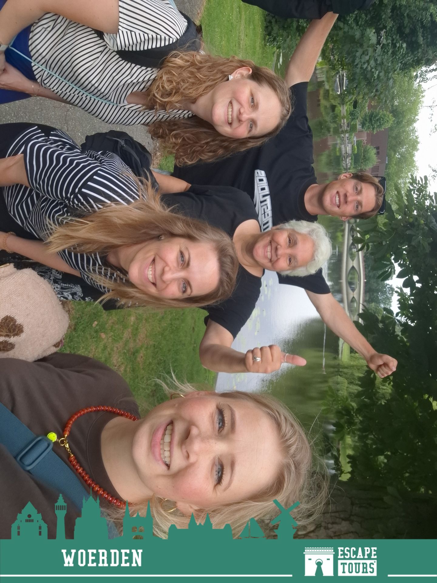 Gruppenfoto von 1hve-Fans
