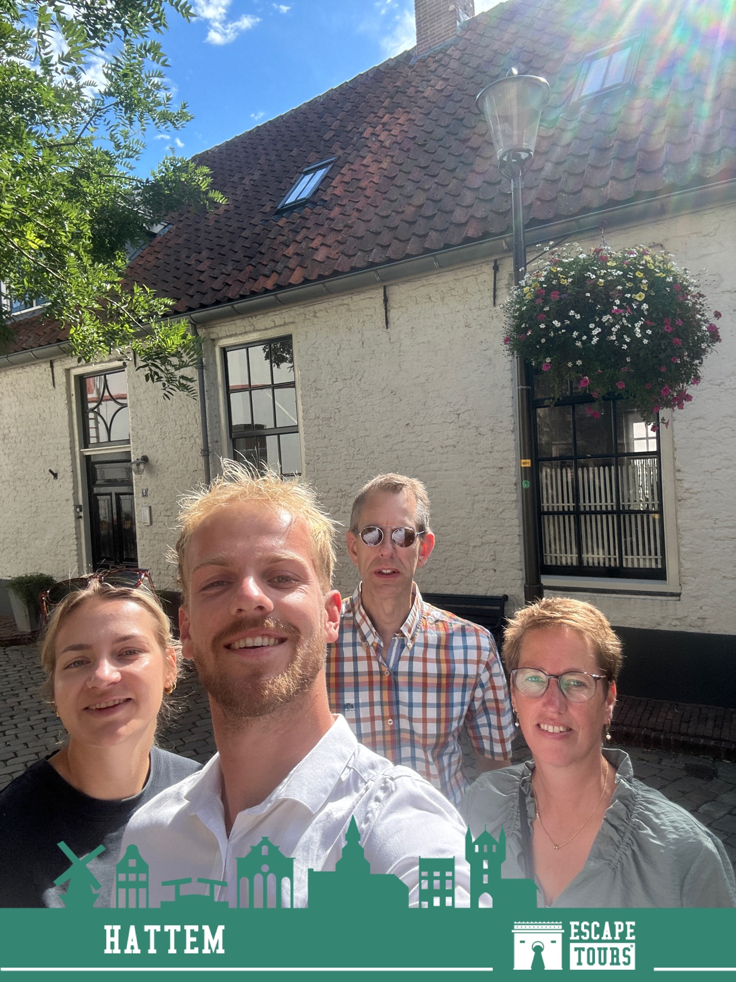 Teamfoto van De enige echten